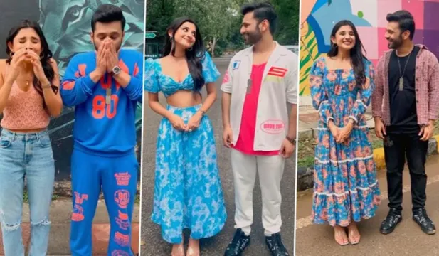 Rahul Vaidya collaborates with Kanika Mann for his upcoming music video; shares an adorable video on Instagram