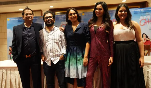 Startcast of Movie Jahaan Chaar Yaar came to Delhi for the Promotions