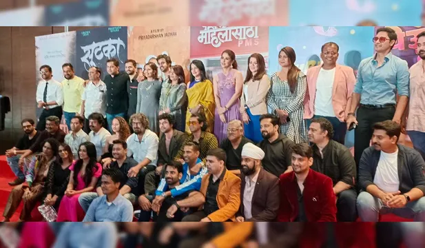 ‘Historic ‘satte pey satta’ ! Paritosh Painter and Rajesh K. Mohanty launch ‘07’ Marathi multi-starrer movies, on same day !