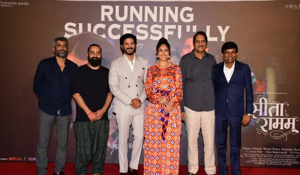 Mrunal Thakur and Dulquer Salmaan express gratitude on the success of Sita Ramam