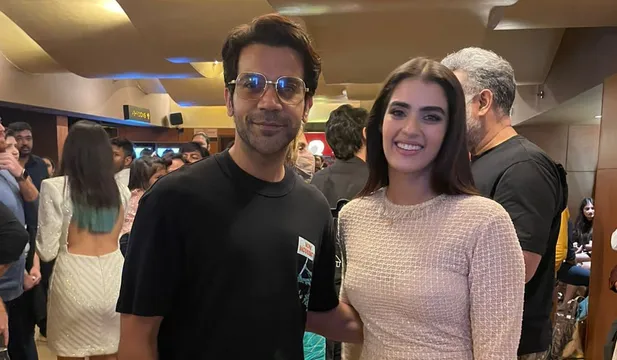 Raj Kumar Rao appreciates actress Kavya Thapar for her stellar performance of Sysha in Middle Class Love