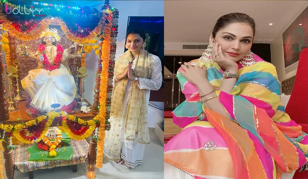 Isha Koppikar Narang pays a colorful tribute to 9 colours of Navratri