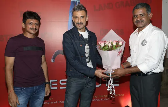 Teaser launch of film Prestitute attended by Dheeraj Kumar,Manoj Joshi & Sasha Chettri