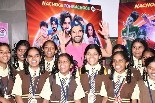 Aditya Seal & Anushka Ranjan celebrated Children's Day with over 2000 young children