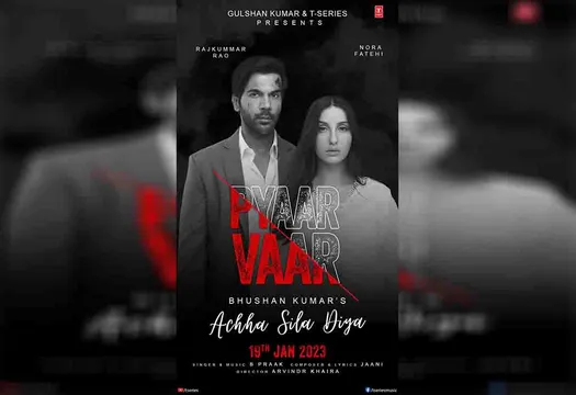 Nora Fatehi and Rajkummar Rao pair up for a heartbreak anthem 'Achha Sila Diya'