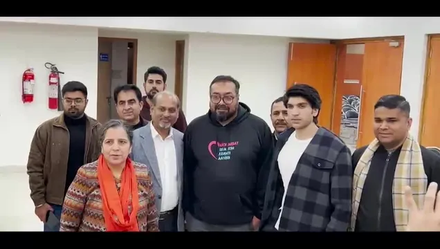 Maverick director Anurag Kashyap gets nostalgic as he visits his college ahead of his upcoming love sage Almost Pyaar with DJ Mohabbat