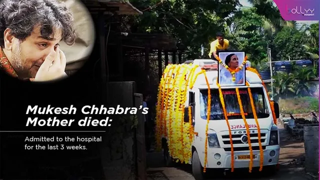 Mukesh Chhabra’Mother died: admitted to the hospital for the last 3 weeks.