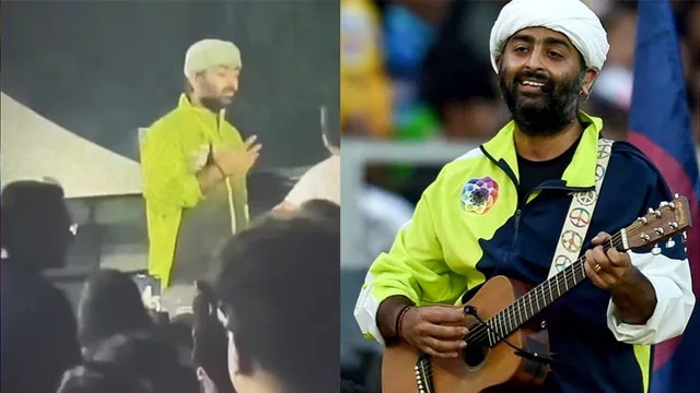 Arijit Singh got injured: during the live performance in Aurangabad