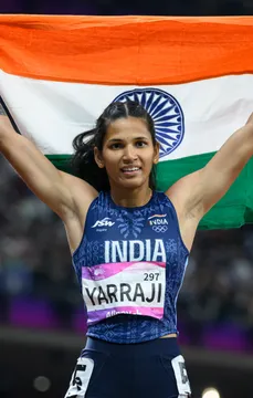 India’s Jyothi Yarraji wins gold medal in Women’s 60m indoor hurdles in France