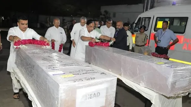 Gujarat CM attends last rites of Pahalgam terror attack victims