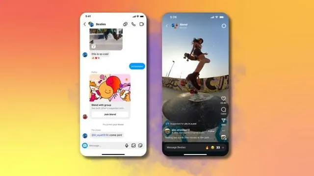 Instagram launches Blend, a new feature for sharing reels with your friends