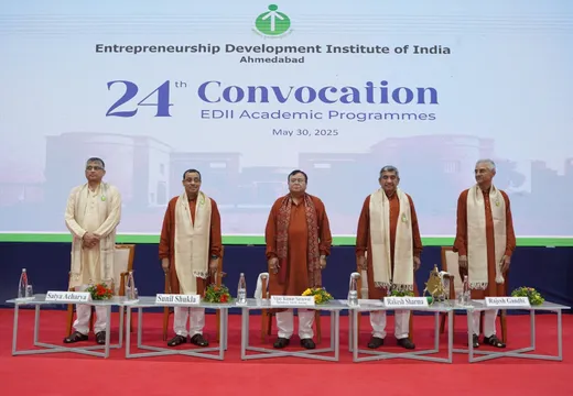Entrepreneurship Development Institute of India (EDII) hosts 24th convocation