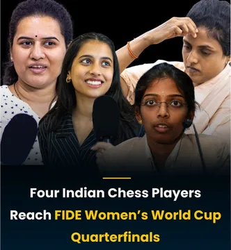 India creates History at FIDE Women's World Cup: Four players reach Quarterfinals