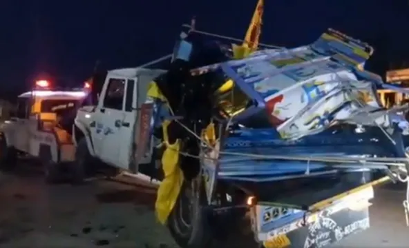 Tragic Road Accident in Rajasthan: 10 Killed, Including 7 Children, as Truck Collides with Pickup Returning from Khatu Shyam Temple