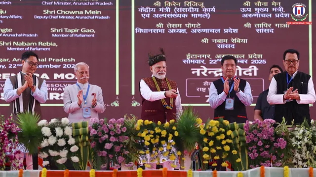PM Modi launches ₹5,100 crore infrastructure projects in Arunachal Pradesh