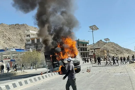 Violent Clashes in Leh Leave Four Dead, Over 70 Injured; Section 163 of BNS Imposed