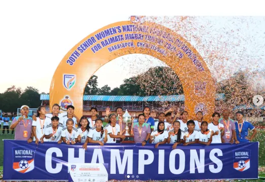 Manipur wins ’30th Senior Women’s National Football Championship – Rajmata Jijabai Trophy’