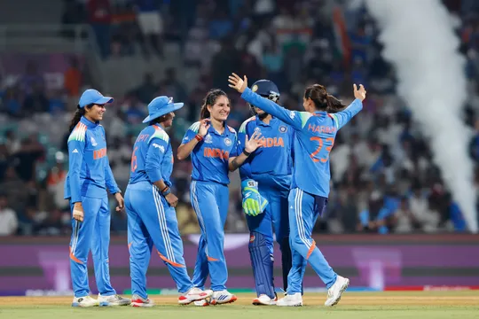 India Secures Semifinal Spot with 53-Run Win Over New Zealand in Rain-Shortened Match
