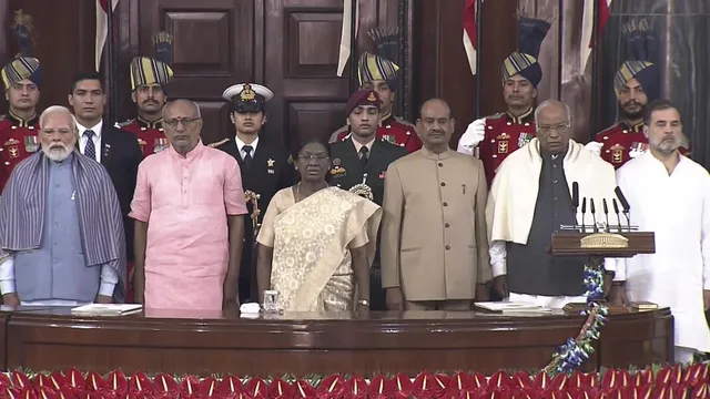 President Murmu Led Reading Preamble Of Constitution At Central Hall Of Samvidhan Sadan In New Delhi