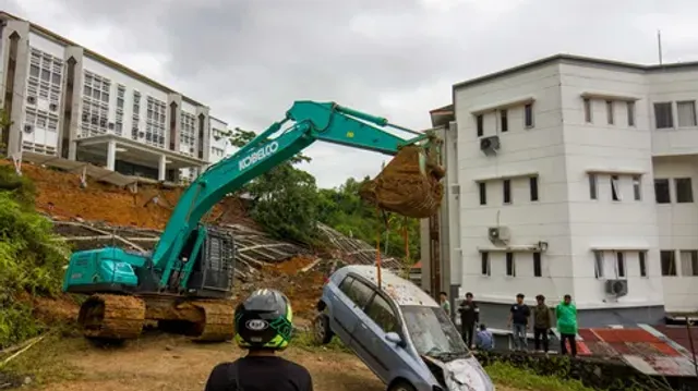 Magnitude 6.6 earthquake hits western Indonesia amid massive floods, landslides