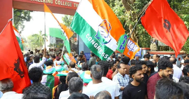 Kerala Local Body Polls 2025: UDF Surges Statewide, NDA Scripts History in Thiruvananthapuram.