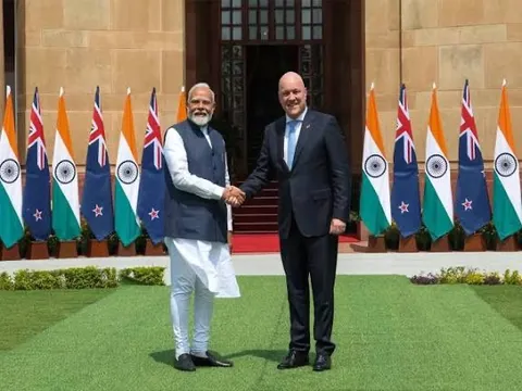 India, New Zealand Announce free trade deal