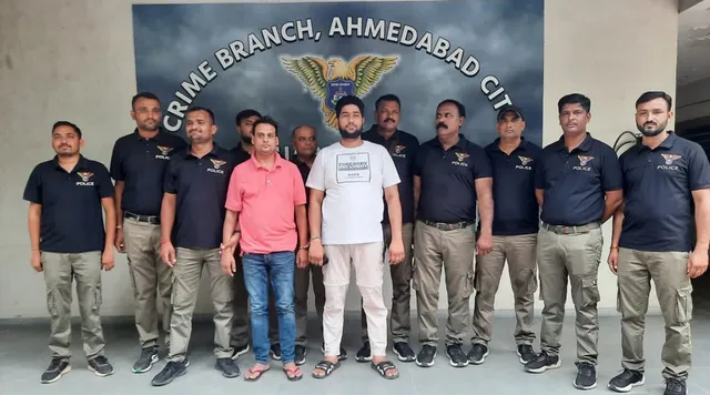 Ahmedabad LCB arrests inter-state vehicle theft gang, recovers 10 stolen two-wheelers worth ₹5 lakh