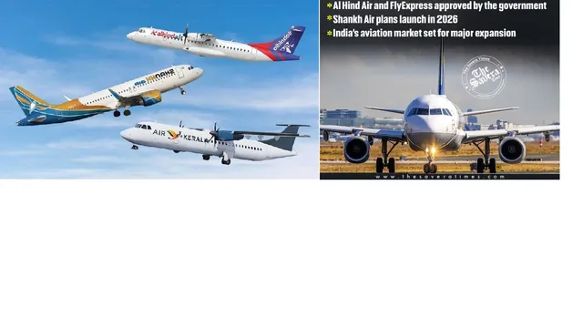 Shankh Air, Alhind Air and Fly Express Get NOCs; Govt Pushes Competition in Aviation.