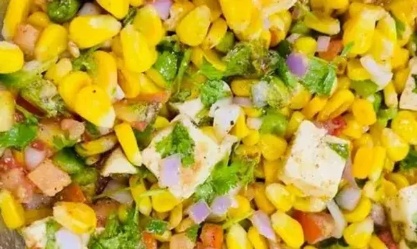 Paneer and Corn Chaat Recipe: This easy-to-make recipe will be loved by fitness freaks