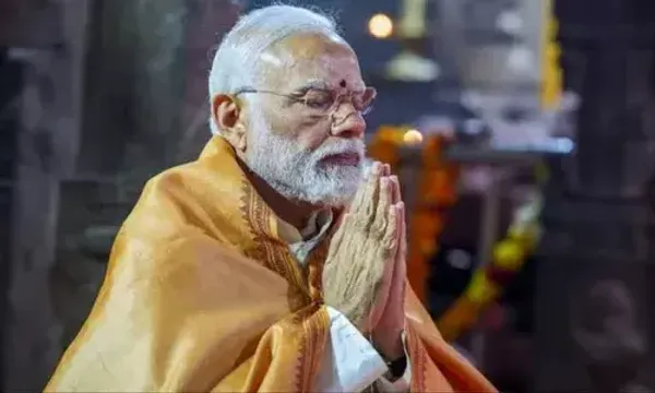 PM Narendra Modi begins his three-day visit to Kanyakumari