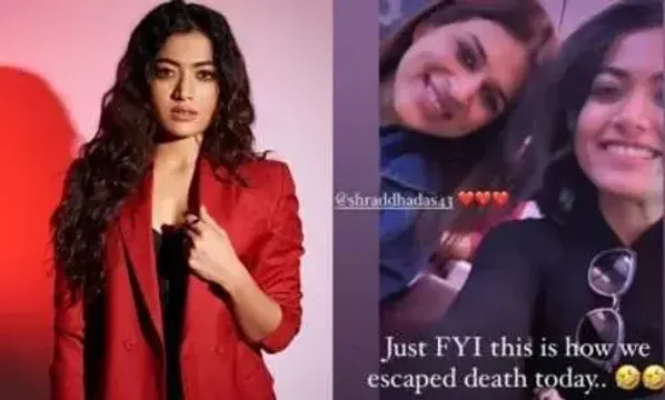 Rashmika Mandanna posts 'escaped death' after flight makes emergency landing