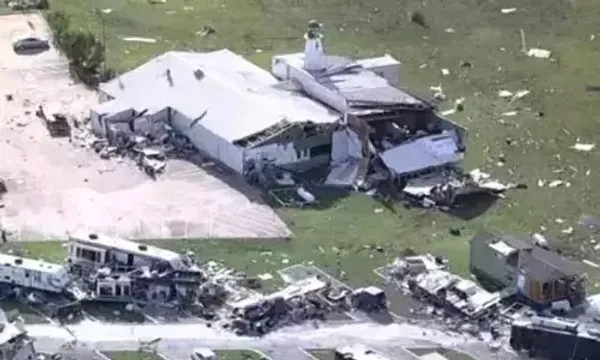 US tornadoes: 19 dead as powerful storms ravage Texas, Oklahoma and Arkansas