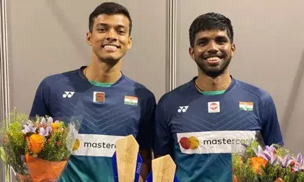 French Open Badminton:Indian Men's Doubles pair of Satwiksairaj Rankireddy and Chirag Shetty to face Chinese Taipei combination Yang Po-han and Lee Jhe-huei in Summit Clash