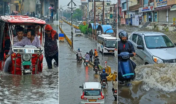 હવામાન વિભાગની ચેતવણી: રાજસ્થાનમાં ભારે વરસાદ યથાવત રહેશે, 19 જિલ્લામાં શાળાઓ બંધ