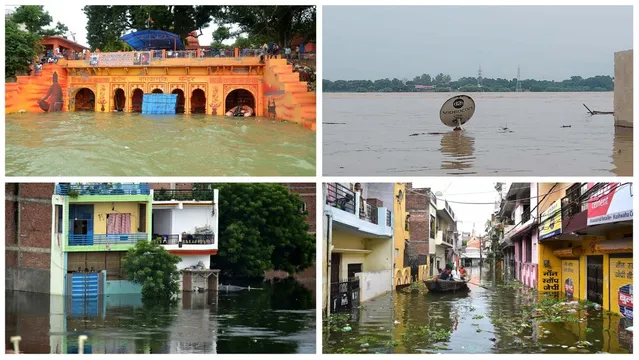 પ્રયાગરાજમાં ઝડપથી વધી રહ્યું ગંગા-યમુનાનું  જળસ્તર, સામાન્ય લોકોનું જીવવું મુશ્કેલ બન્યું