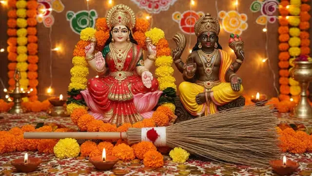 ધનતેરસ પર નવું ઝાડુ ખરીદ્યા પછી શું જૂની સાવરણી ફેંકી દેવી જોઈએ? જાણો સાચી રીત.