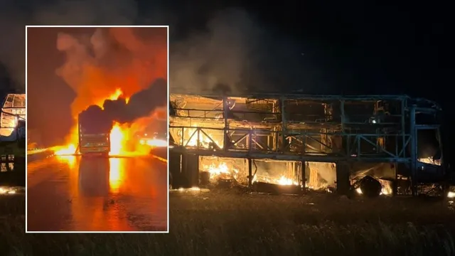 કુર્નૂલ દુર્ઘટના: બસમાં આગ લાગતાં 20 મુસાફરોના મોત,અનેક ઘાયલ