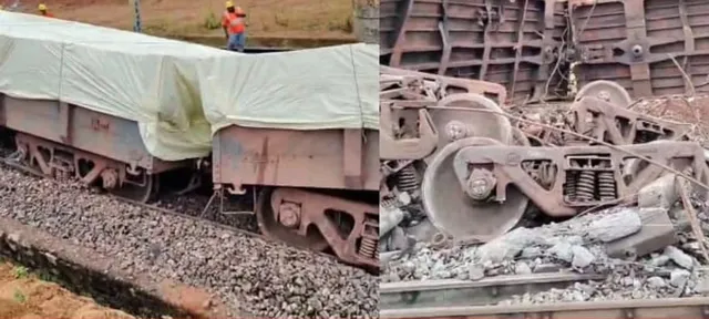 સિમડેગા જિલ્લામાં માલગાડીના 10 ડબ્બા પાટા પરથી ઉતર્યા, અનેક ટ્રેનોના રૂટ બદલાયા