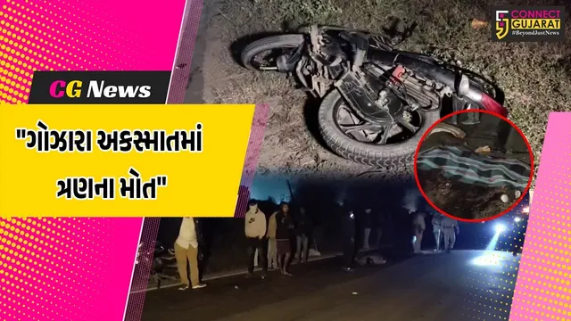 છોટાઉદેપુર : બોડેલી પાસે હિટ એન્ડ રનની ઘટનામાં ત્રણના કરૂણ મોત, અકસ્માત સર્જી અજાણ્યો વાહનચાલક ફરાર