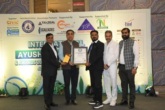 ભરૂચના તબીબ ડો.અમિત ભીમડાને આયુષ મંત્રાલય દ્વારા આયુષ ગોલ્ડ એવોર્ડ એનાયત કરાયો