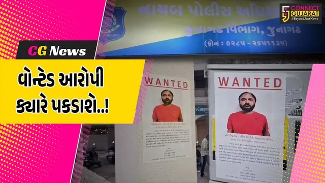 જુનાગઢ : લિસ્ટેડ બુટલેગર-સંગઠિત ગુનાહિત ટોળકીનો મુખ્ય આરોપી ધીરેન કારીયા “વોન્ટેડ”, પોલીસે ઠેર ઠેર પોસ્ટર્સ લગાવ્યા