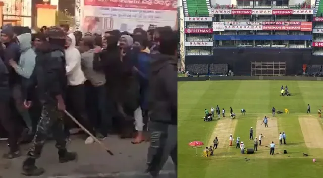 IND vs SA T20: મેચની ટિકિટ ખરીદવા ભારે ભીડ થતાં નાસભાગ મચી, પોલીસે કર્યો લાઠીચાર્જ