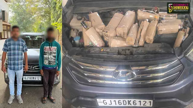 અંકલેશ્વર : ક્રાઇમ બ્રાન્ચે રાજપીપળા ચોકડી નજીક કારના બોનેટમાંથી વિદેશી દારૂનો જથ્થો ઝડપી પાડ્યો,રૂ.6.91 લાખનો મુદ્દામાલ જપ્ત
