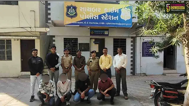 ભરૂચ: નફો કમાવવાની લાલચ આપી રૂ.1 કરોડની સાયબર છેતરપીંડી આચરનાર ગેંગના 4 સાગરીતોની SOGએ કરી ધરપકડ