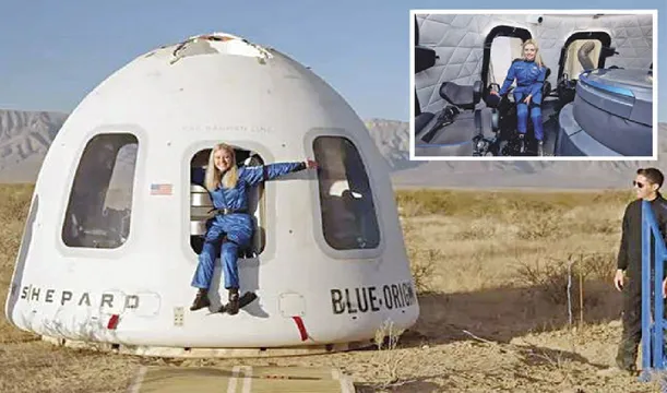 જર્મનીની મિશેલા બેન્થોસે રચ્યો ઇતિહાસ, અવકાશમાં જનારી પ્રથમ દિવ્યાંગ મહિલા