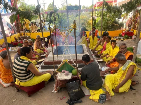 અંકલેશ્વર: જુના કાંસીયા ગામે આયોજિત શ્રી ગૃરુલીલામૃત ગ્રંથના સ્વાહાકાર સાથે પારાયણની પુર્ણાહુતી, મોટી સંખ્યામાં રંગ ભક્તો જોડાયા