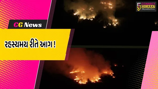અંકલેશ્વર: ભડકોદ્રા ગામની ડમ્પિંગ સાઇટમાં રહસ્યમય રીતે આગ, કેમિકલ વેસ્ટ સળગાવાયો હોવાની આશંકા