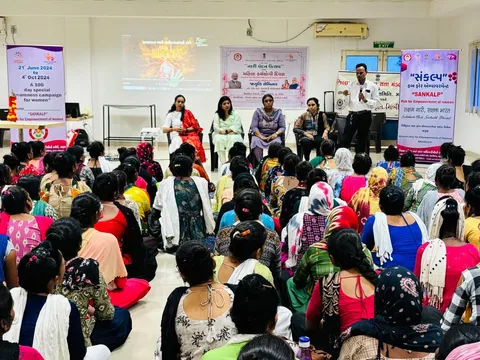 ભરૂચ: ઝઘડીયા ખાતે નારી વંદન ઉત્સવ અંતર્ગત મહિલા કર્મયોગી દિવસની ઉજવણી કરાઈ