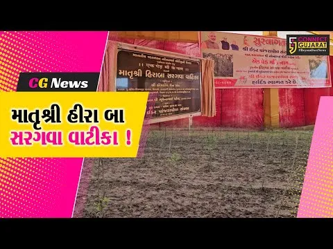 સાબરકાંઠા: ઇડર પાંજરાપોળ દ્વારા કુપોષિત બાળકો માટે સરગવાના 10 હજાર છોડનું વાવેતર