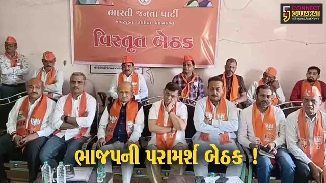 અમરેલી: લોકસભા ચૂંટણીને અનુલક્ષી ભાજપની પરામર્શ બેઠક યોજાય, ઉમેદવાર અંગે મંથન